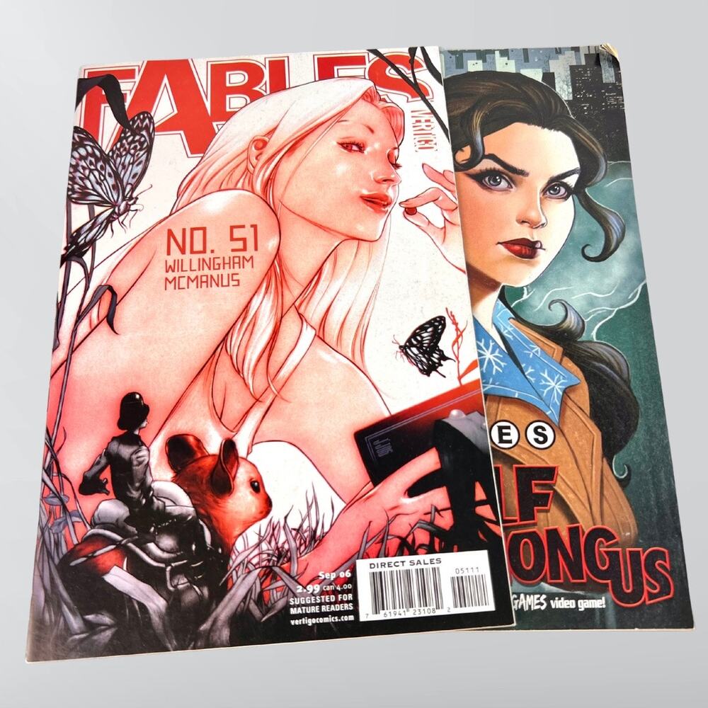 Vertigo Fables & Wolf Among Us Comic Books